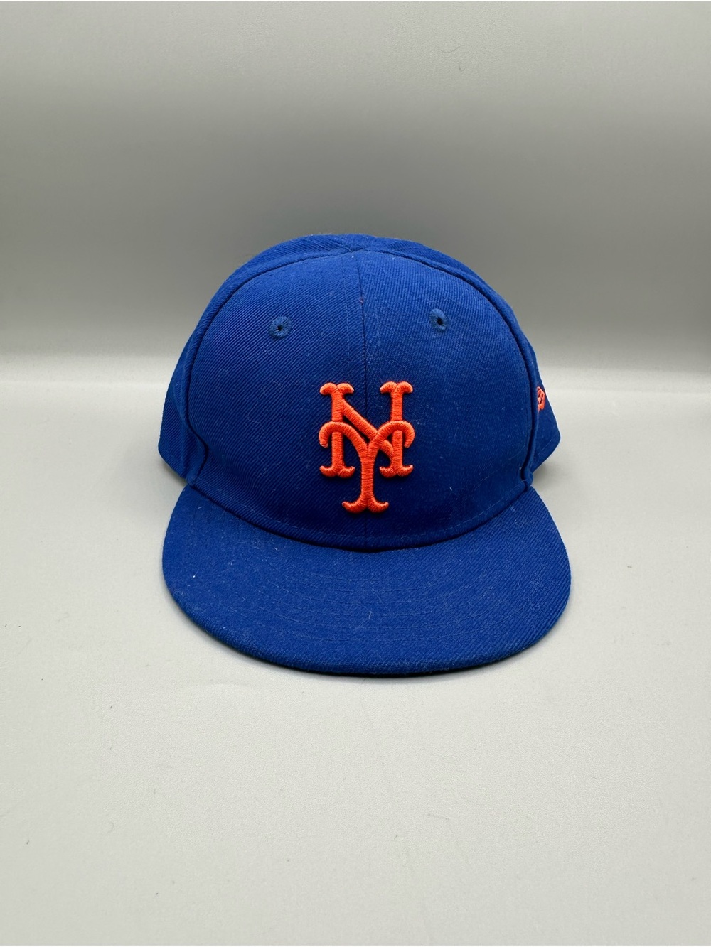 New York Mets New Era Infant Size 6 MLB Blue Fitted Hat “59FIFTY